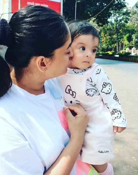 Mahhi Vij and Tara Bhanushali